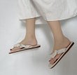 画像5: Leather scrunchie thong flat sandals sslippers  フラットレザークシュクシュトングサンダル  スリッパ (5)