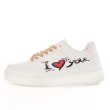 画像1: Men's I LOVE YOUHeart LACE-UP SNEAKERS shoes 　ユニセックス男女兼用I LOVE YOUハートレザーレースアップ スニーカー カジュアル シューズ (1)