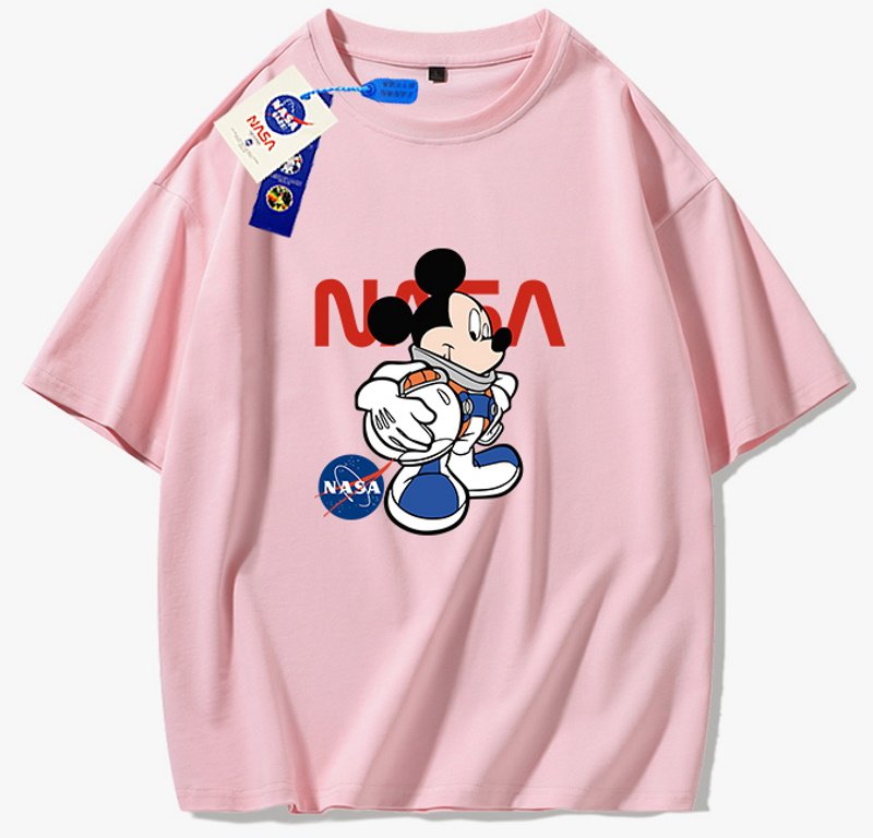 画像6: NASA x Astronaut Mickey Mouse Print Tshirts  ユニセックス 男女兼用 ナサ×宇宙飛行ミッキーマウスミッキープリント Tシャツ (6)