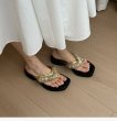 画像8: Beaded Retro Nail Drill sandals slippers 　ネイルドリルビーズトングサンダル  スリッパ (8)