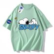 画像5: Sleeping Snoopy x NASA Print Tshirts  ユニセックス 男女兼用 スリーピングスヌーピー×ナサNASAロゴプリント Tシャツ (5)