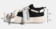 画像17: Women's open smile canvas thick bottom increased  sneakers　スマイル厚底キャンバスレーススニーカー＆ハーフスニーカー (17)