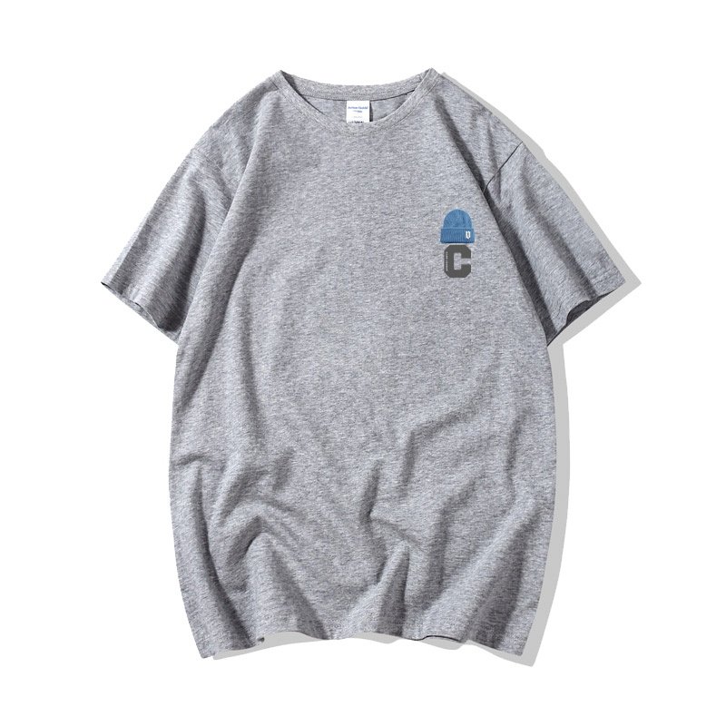 画像3: Knit cap & C logo Print Tshirts  ユニセックス 男女兼用 ニットキャップ&Cロゴプリント Tシャツ (3)