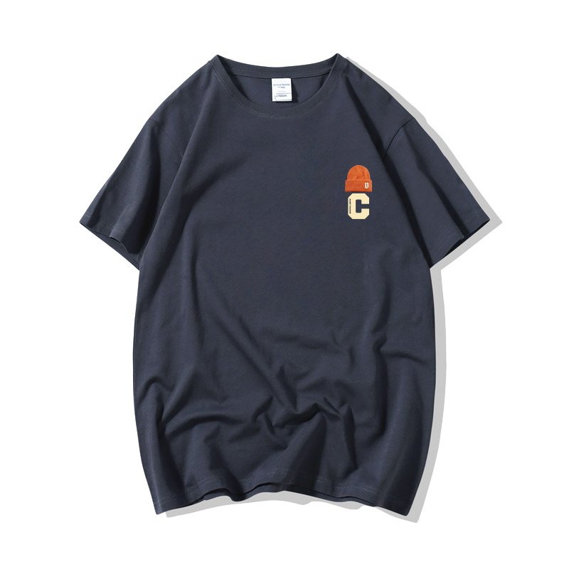 画像8: Knit cap & C logo Print Tshirts  ユニセックス 男女兼用 ニットキャップ&Cロゴプリント Tシャツ (8)