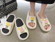 画像4: spongebob family flat sandals slippers 　男女兼用ユニセックス スポンジボブ厚底サンダル  スリッパ (4)
