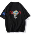 画像2: NASA x Astronaut x SpacePlanet Print Tshirts  ユニセックス 男女兼用ナサNASA×宇宙飛行士×プラネット プリント Tシャツ (2)