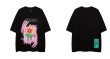 画像4: flower embroidery Short Sleeve T-shirt 　ユニセックス 男女兼用フローラル刺繍半袖Tシャツ (4)