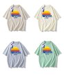 画像5: NASA×Round Rainbow Short Sleeve T-shirt ユニセックス 男女兼用NASAナサ×レラウンドレインボーカラープリント Tシャツ (5)