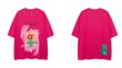 画像5: flower embroidery Short Sleeve T-shirt 　ユニセックス 男女兼用フローラル刺繍半袖Tシャツ (5)