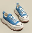 画像12: Women's  Thick bottom canvas lace-up sneakers 　厚底キャンバスレースアップスニーカー (12)