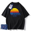 画像2: NASA×Round Rainbow Short Sleeve T-shirt ユニセックス 男女兼用NASAナサ×レラウンドレインボーカラープリント Tシャツ (2)
