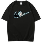 画像1: Rick and Morty Short Sleeve T-shirt ユニセックス 男女兼用リックアンドモーティリックスウォッシュプリント Tシャツ (1)