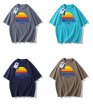 画像3: NASA×Round Rainbow Short Sleeve T-shirt ユニセックス 男女兼用NASAナサ×レラウンドレインボーカラープリント Tシャツ (3)