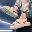 画像3: Casual Soft Bottom back strap sandals and slippers flip flops    男女兼用ユニセックスバックストラップ付ソフトボトムフリップフロップサンダルシャワーサンダル ビーチサンダル (3)