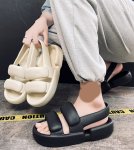 画像6: Casual Soft Bottom back strap sandals and slippers flip flops    男女兼用ユニセックスバックストラップ付ソフトボトムフリップフロップサンダルシャワーサンダル ビーチサンダル (6)