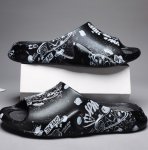 画像4: Soft Bottom Space & Astronaut sandals and slippers flip flops    男女兼用ユニセックス宇宙飛行士×宇宙ソフトボトムフリップフロップサンダルシャワーサンダル ビーチサンダル (4)