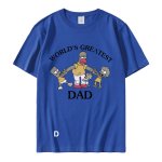 画像5: simpson family DAD Short Sleeve T-shirt 　ユニセックス 男女兼用シンプソンファミリーダド半袖Tシャツ (5)