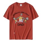 画像10: simpson family DAD Short Sleeve T-shirt 　ユニセックス 男女兼用シンプソンファミリーダド半袖Tシャツ (10)