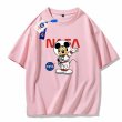 画像6: NASA x Astronaut Mickey Mouse print Print Tshirts 　ユニセックス男女兼用 NASAナサ×宇宙飛行士ミッキーマウス 半袖 Tシャツ (6)