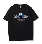 画像3: Sesame Street print Print Tshirts 　ユニセックス男女兼用  セサミーストリート＆スマイル半袖 Tシャツ (3)