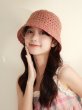 画像7: mesh breathable bucket hat cap ユニセックス 男女兼用メッシュ 通気性 バケツハットキャップ  帽子 (7)