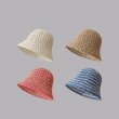 画像6: mesh breathable bucket hat cap ユニセックス 男女兼用メッシュ 通気性 バケツハットキャップ  帽子 (6)