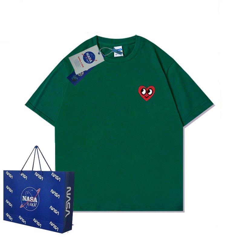 画像4: Heart Face x NASA Print Tshirts 　ユニセックス男女兼用ハートフェイス×ナサプリント  半袖 Tシャツ (4)