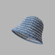 画像4: mesh breathable bucket hat cap ユニセックス 男女兼用メッシュ 通気性 バケツハットキャップ  帽子 (4)