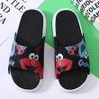 画像2: cookie monster sandals and slippers flip flops    男女兼用ユニセックスクッキーモンスターフリップフロップサンダルシャワーサンダル ビーチサンダル (2)