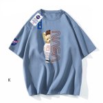 画像5: Half NASA x Bear logo Print Tshirts 　ユニセックス男女兼用ハーフ＆ハーフナサ×ベアプリント  半袖 Tシャツ (5)