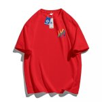 画像6: NY rainbow color logo Print Tshirts 　ユニセックス男女兼用NYレインボーカラーロゴプリント  半袖 Tシャツ (6)