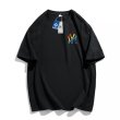 画像2: NY rainbow color logo Print Tshirts 　ユニセックス男女兼用NYレインボーカラーロゴプリント  半袖 Tシャツ (2)