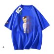 画像12: Half NASA x Bear logo Print Tshirts 　ユニセックス男女兼用ハーフ＆ハーフナサ×ベアプリント  半袖 Tシャツ (12)