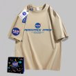 画像7: PEROSPACE x NASA logo Print Tshirts 　ユニセックス男女兼用PEROSPACE×ナサNASAロゴプリント  半袖 Tシャツ (7)