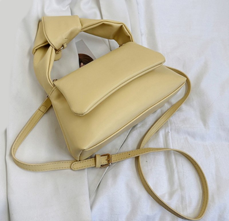 画像4: 2WAY RABBIT EAR SHOULDER TOTE underarm bag Messenger bag  2WAYラビット耳イヤー ソフトレザートートショルダーバック  (4)