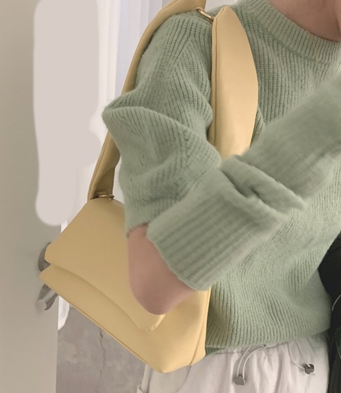 画像13: 2WAY RABBIT EAR SHOULDER TOTE underarm bag Messenger bag  2WAYラビット耳イヤー ソフトレザートートショルダーバック  (13)