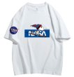 画像11: skier snoopy x nasa Print Tshirts 　ユニセックス男女兼用スキーヤースヌーピー×ナサNASAプリント  半袖 Tシャツ (11)