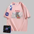 画像4: NASA x Tom & Jerry Print Tshirts 　ユニセックス男女兼用トム＆ジェリートムとジェリー×ナサNASAプリント  半袖 Tシャツ (4)