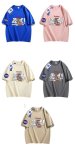 画像9: NASA x Tom & Jerry Print Tshirts 　ユニセックス男女兼用トム＆ジェリートムとジェリー×ナサNASAプリント  半袖 Tシャツ (9)
