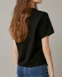 画像6: Irregular hem round neck short-sleeved t-shirt　イレギュラーヘム ラウンドネック 半袖 Tシャツ (6)