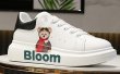 画像4:  Unisex BLOOM Bear lace-up sneakers  ユニセックス メンズ男女兼用ブルームベアレースアップレザー スニーカー (4)