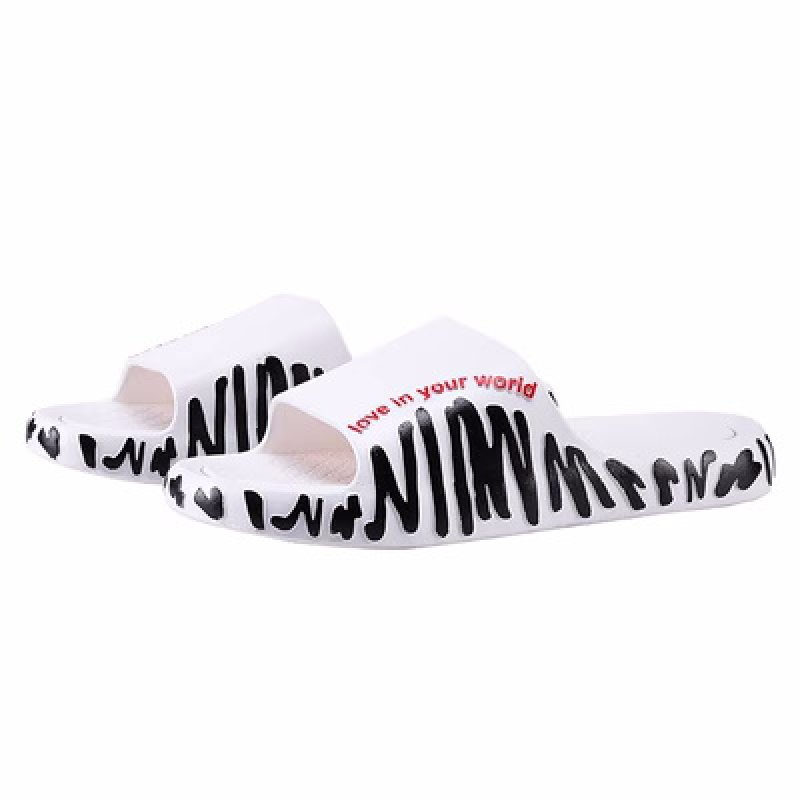 画像1: side paint sandals and slippers flip flops    男女兼用ユニセックスサイドペイントフリップフロップサンダルシャワーサンダル ビーチサンダル (1)