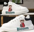 画像2:  Unisex BLOOM Bear lace-up sneakers  ユニセックス メンズ男女兼用ブルームベアレースアップレザー スニーカー (2)