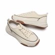 画像3: thick-soled lace-up canvas lace-up sneakers  厚底プラットフォームレースアップキャンバススニーカー (3)