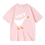 画像6: cute big goose anima Tshirts 　ユニセックス男女兼用 ビッググースプリント 半袖 Tシャツ (6)