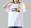 画像5:  bart simpsonTshirts 　ユニセックス男女兼用 バートシンプソンプリント 半袖 Tシャツ (5)