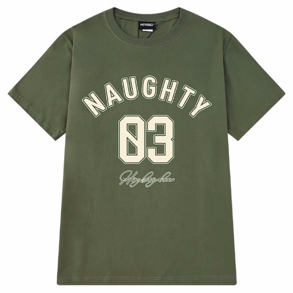 画像1: 83 number logoTshirts 　ユニセックス男女兼用83ナンバーロゴ プリント 半袖 Tシャツ (1)