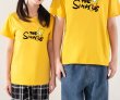 画像6:  bart simpsonTshirts 　ユニセックス男女兼用 バートシンプソンプリント 半袖 Tシャツ (6)