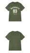 画像3: 83 number logoTshirts 　ユニセックス男女兼用83ナンバーロゴ プリント 半袖 Tシャツ (3)