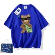 画像4: hip hop bear x NASA Print Tshirts 　ユニセックス男女兼用キッズヒップホップベア×ナサNASAプリント  半袖 Tシャツ (4)